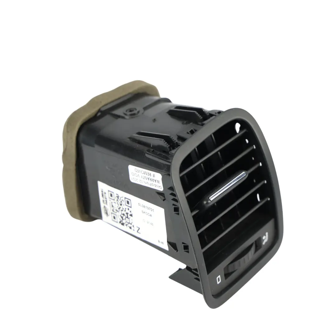 Skoda Yeti 5L Rejilla Ventilación Delantera Izquierda Instrumentos - SKU 5L0819701 - Número de pieza 5L0819701