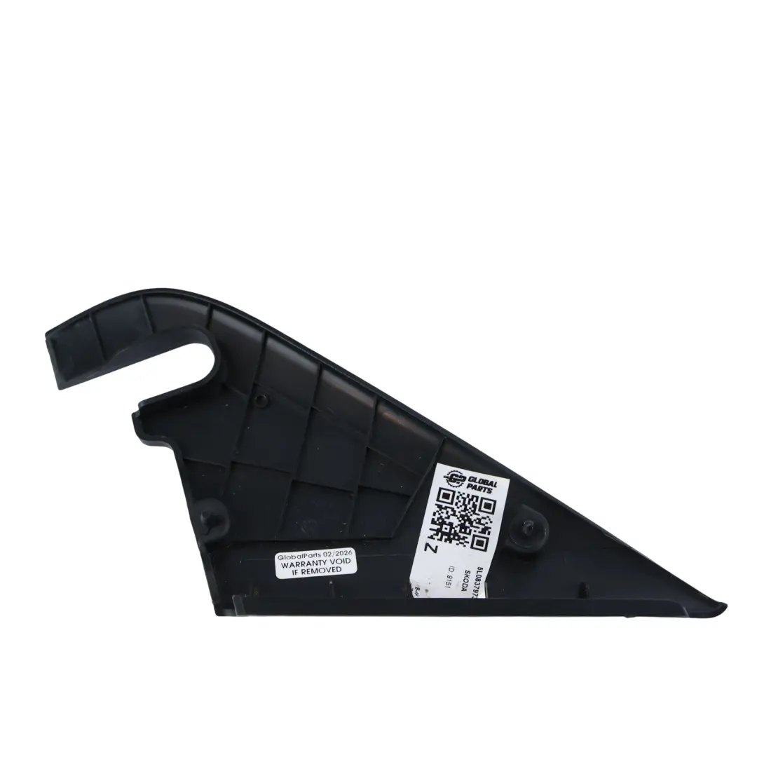 Skoda YETI 5L Inner Wing Mirror Cover Trim Cap Left N/S - SKU 5L0837973 - Part number 5L0837973