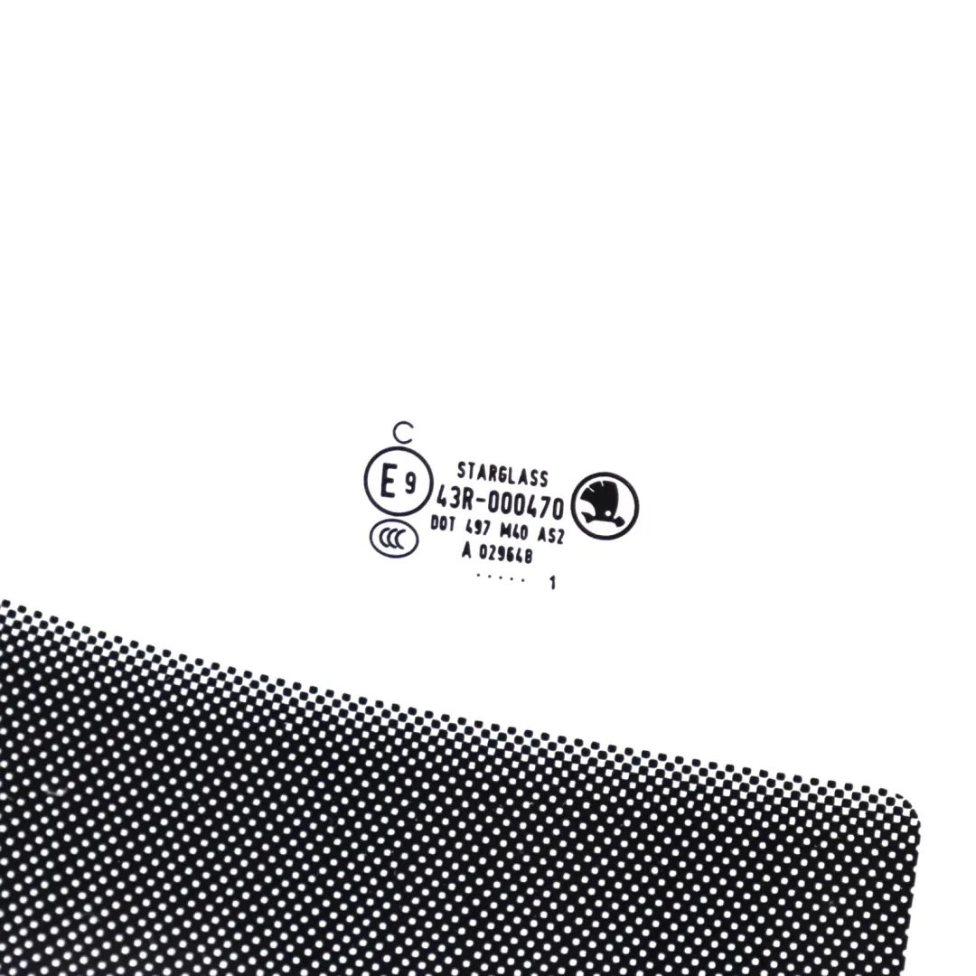 Front Door Side Glass Window Right O/S AS2 to Skoda Yeti 5L with Part number 5L0845022B Skoda Yeti 5L Front Door Side Glass Window Right O/S AS2 - SKU 5L0845022B - Part number 5L0845022B