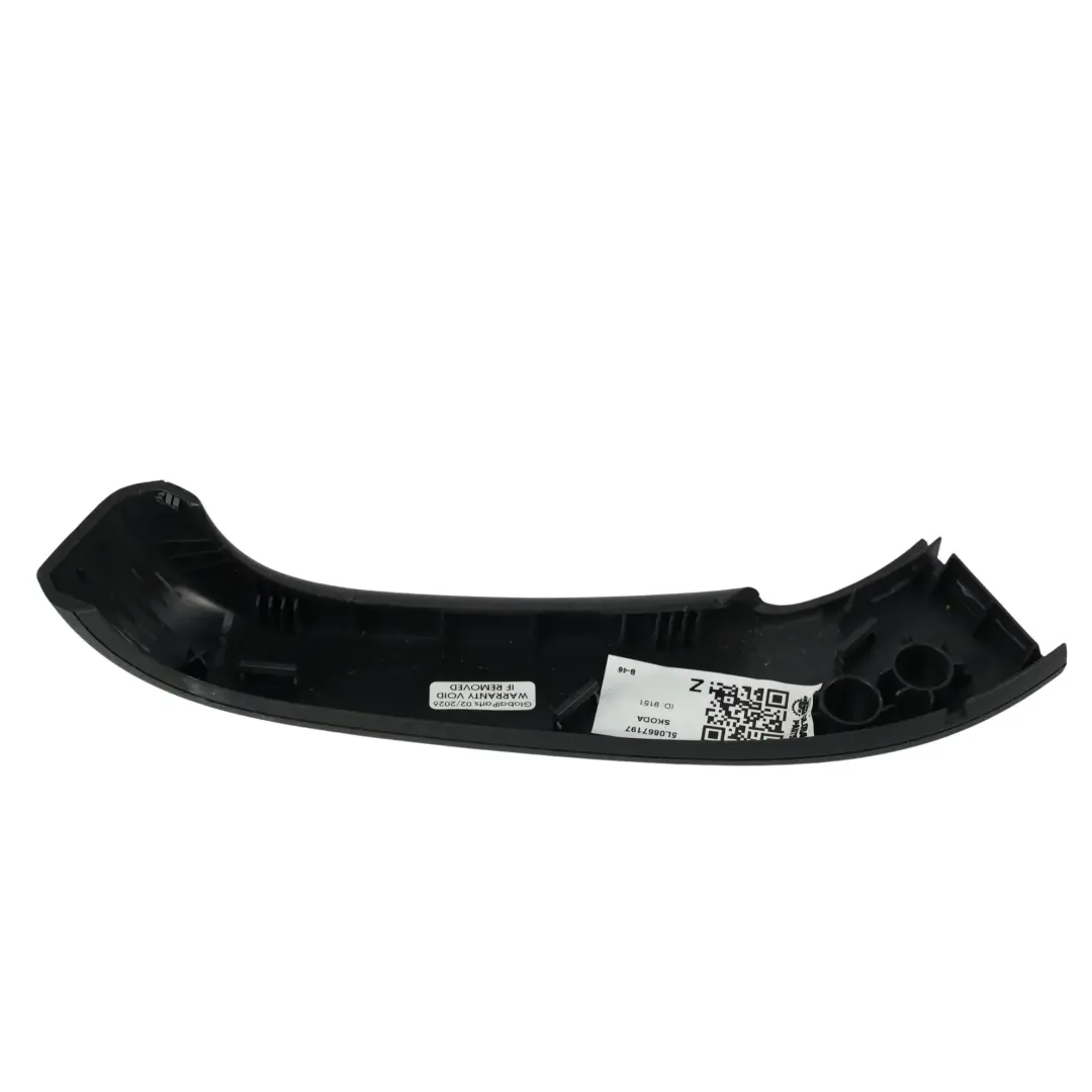 Seat Yeti 5L Interior Door Grab Handle Trim Cover Front Left N/S - SKU 5L0867197 - Part number 5L0867197