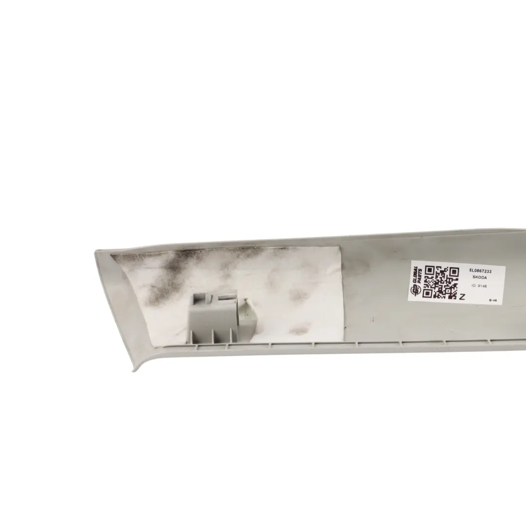 Skoda Yeti 5L Front A Pillar Column Upper Trim Cover Left N/S - SKU 5L0867233 - Part number 5L0867233