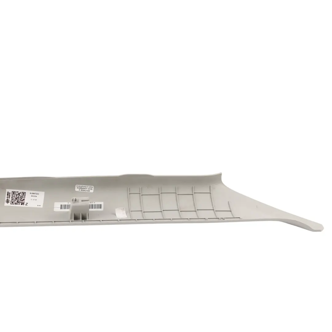 Front A Pillar Column Upper Trim Cover Left N/S to Skoda Yeti 5L with Part number 5L0867233 Skoda Yeti 5L Front A Pillar Column Upper Trim Cover Left N/S - SKU 5L0867233 - Part number 5L0867233