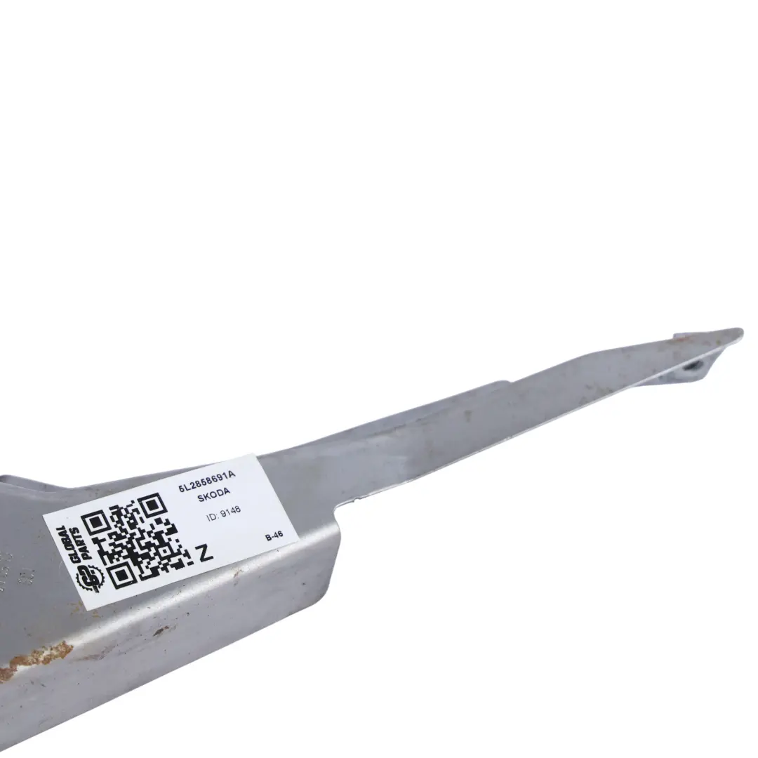 Skoda Yeti 5L Crossmember Retaining plate Left N/S Passenger Side - SKU RHD-5L2858691A - Part number 5L2858691A