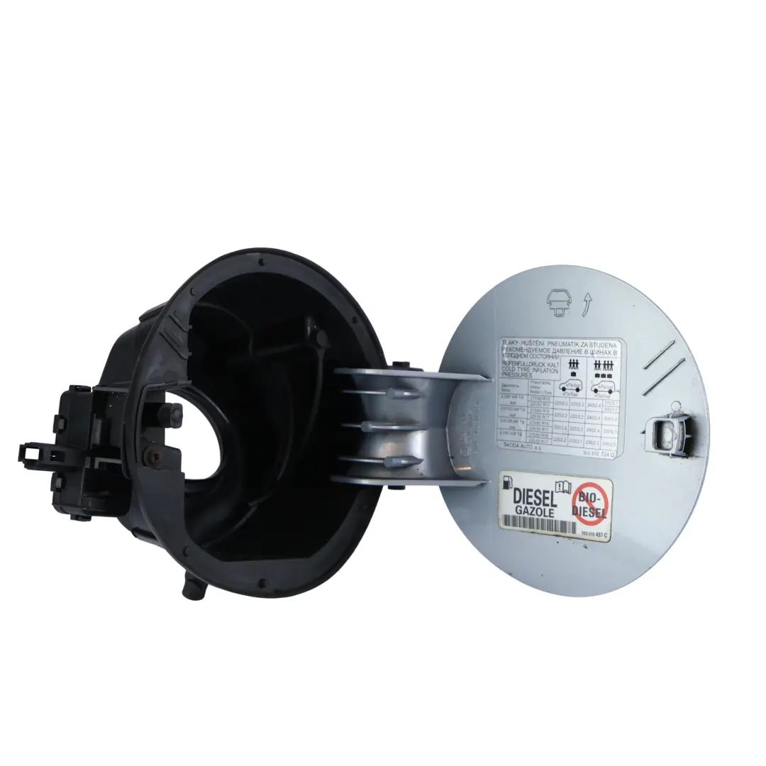 Obudowa Klapka Wlewu Paliwa Niebieska Aqua - F8K do Skoda Yeti 5L o numerze 5L6809857 Skoda Yeti 5L Obudowa Klapka Wlewu Paliwa Niebieska Aqua - F8K - SKU 5L6809857-AQG - Numer Części 5L6809857