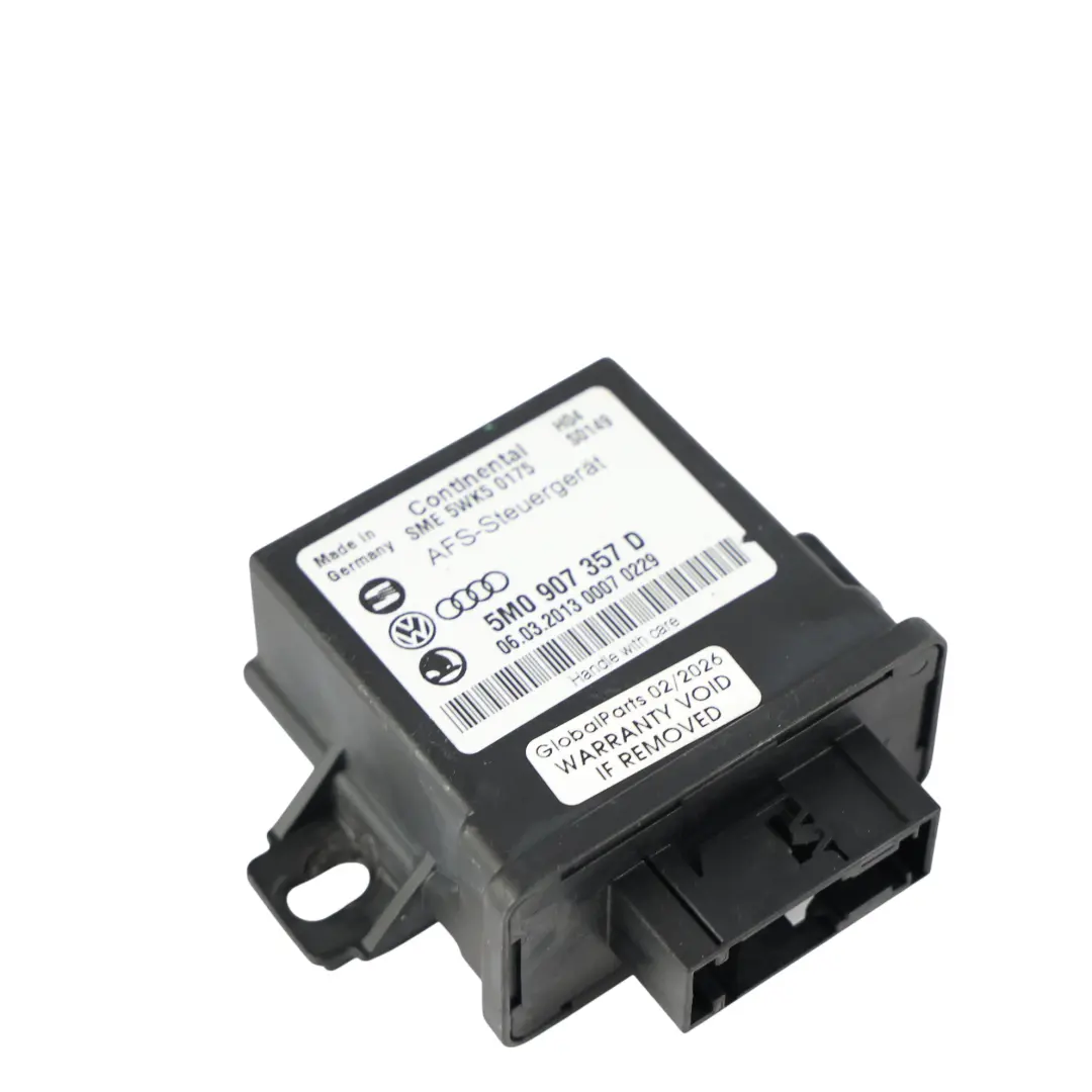 Seat Exeo 3R Moduł Sterownik Wysokości Świateł ECU - SKU 5M0907357D - Numer Części 5M0907357D
