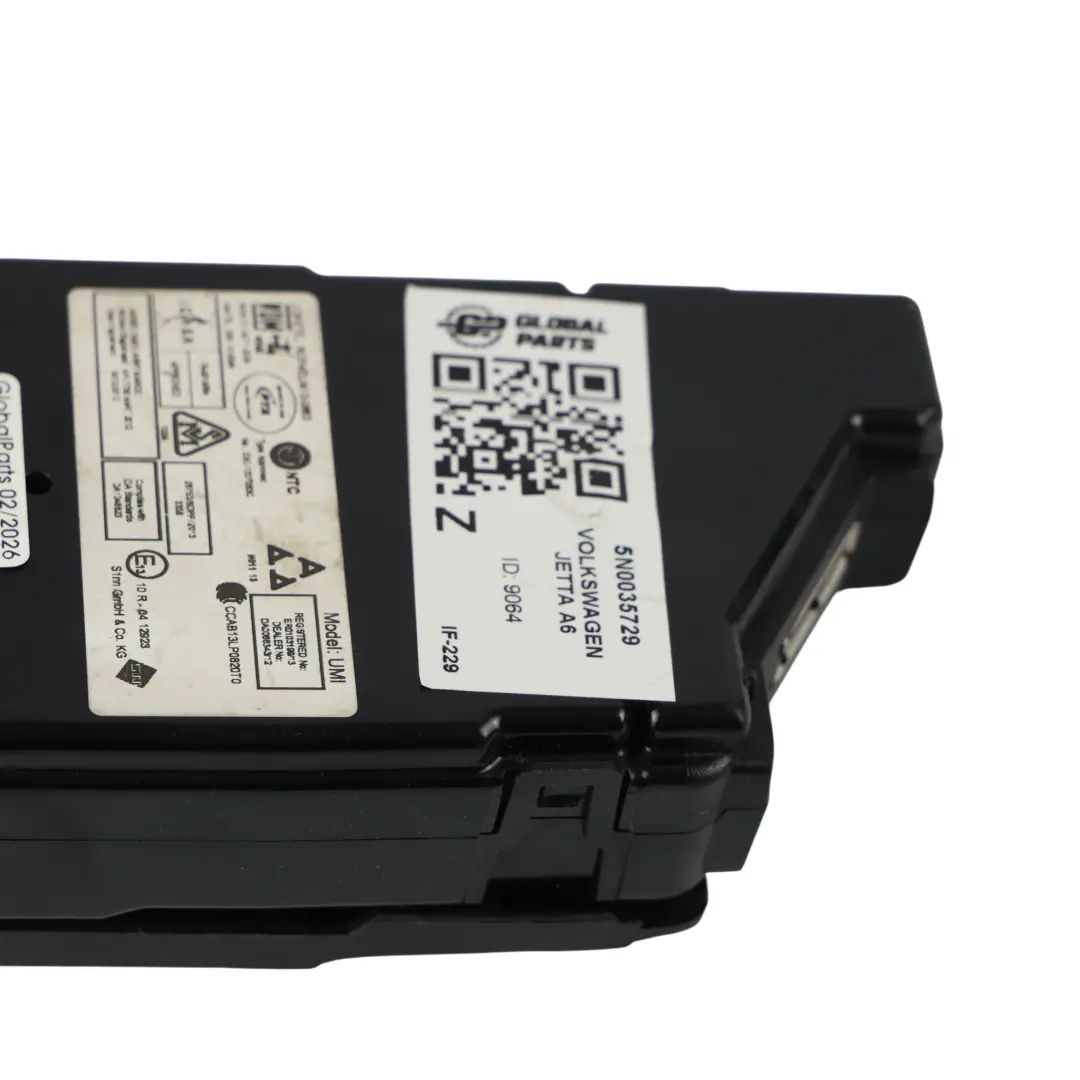 Mk6 Interface Module Multimedia Control to Volkswagen VW Jetta with Part number 5N0035729 Volkswagen VW Jetta Mk6 Interface Module Multimedia Control - SKU 5N0035729 - Part number 5N0035729