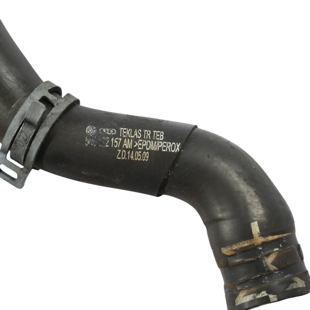Water Pipe Hose Coolant Cooling Line 2.0 TDI Diesel to Audi Q3 8U with Part number 5N0122157AM Audi Q3 8U Water Pipe Hose Coolant Cooling Line 2.0 TDI Diesel - SKU 5N0122157AM - Part number 5N0122157AM