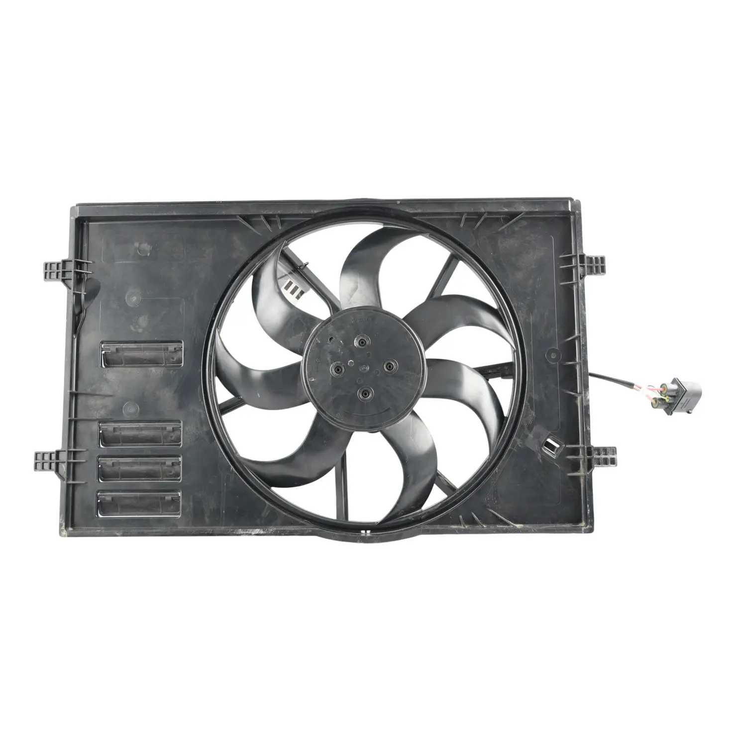 Skoda Octavia Mk3 Radiator Fan Shroud Housing Motor 400W 5Q0121205P