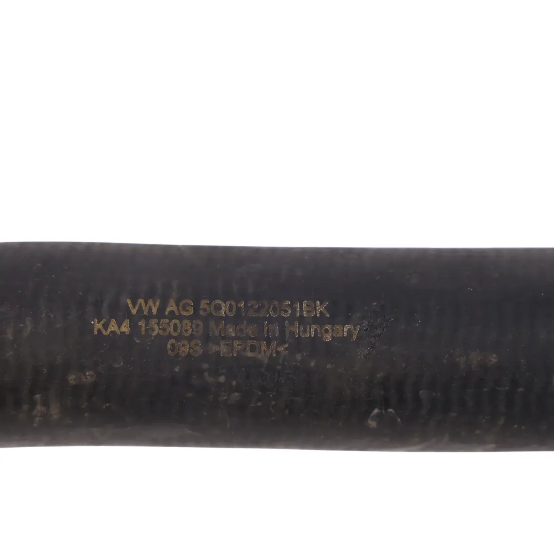 Mk3 Water Pipe Hose Line 2.0TDI to VW Golf Mk7 Audi A3 8V Skoda Octavia with Part number 5Q0122051BK VW Golf Mk7 Audi A3 8V Skoda Octavia Mk3 Water Pipe Hose Line 2.0TDI - SKU 5Q0122051BK - Part number 5Q0122051BK