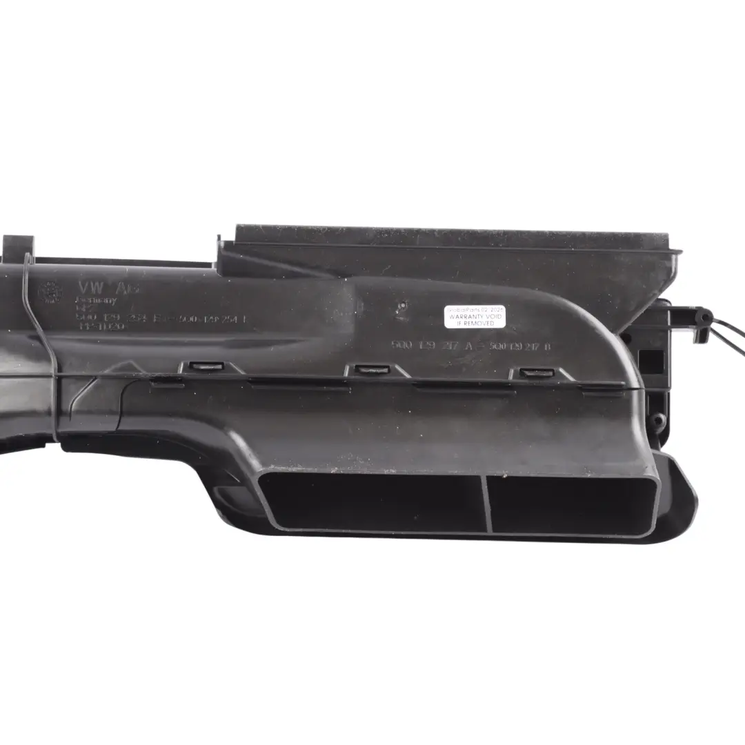 Mk4 Front Slam Panel Air Duct Intake to Skoda Octavia VR with Part number 5Q0129254K Skoda Octavia VR Mk4 Front Slam Panel Air Duct Intake - SKU 5Q0129254K-1 - Part number 5Q0129254K