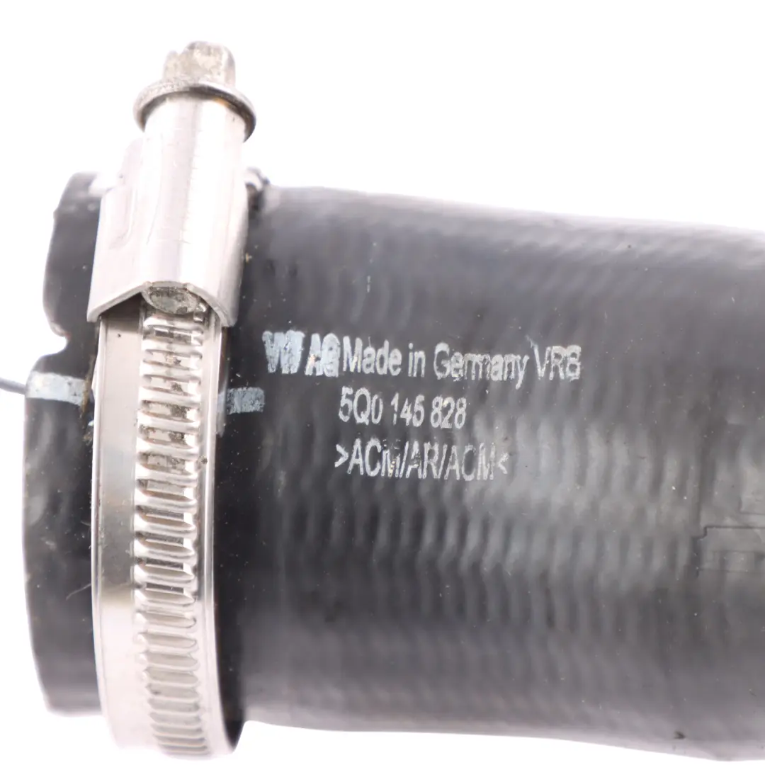 Pipe Hose Line Petrol to Audi A3 S3 8V TT FV VW Golf Mk7 GTI Intercooler with Part number 5Q0145828 Audi A3 S3 8V TT FV VW Golf Mk7 GTI Intercooler Pipe Hose Line Petrol - SKU 5Q0145828 - Part number 5Q0145828