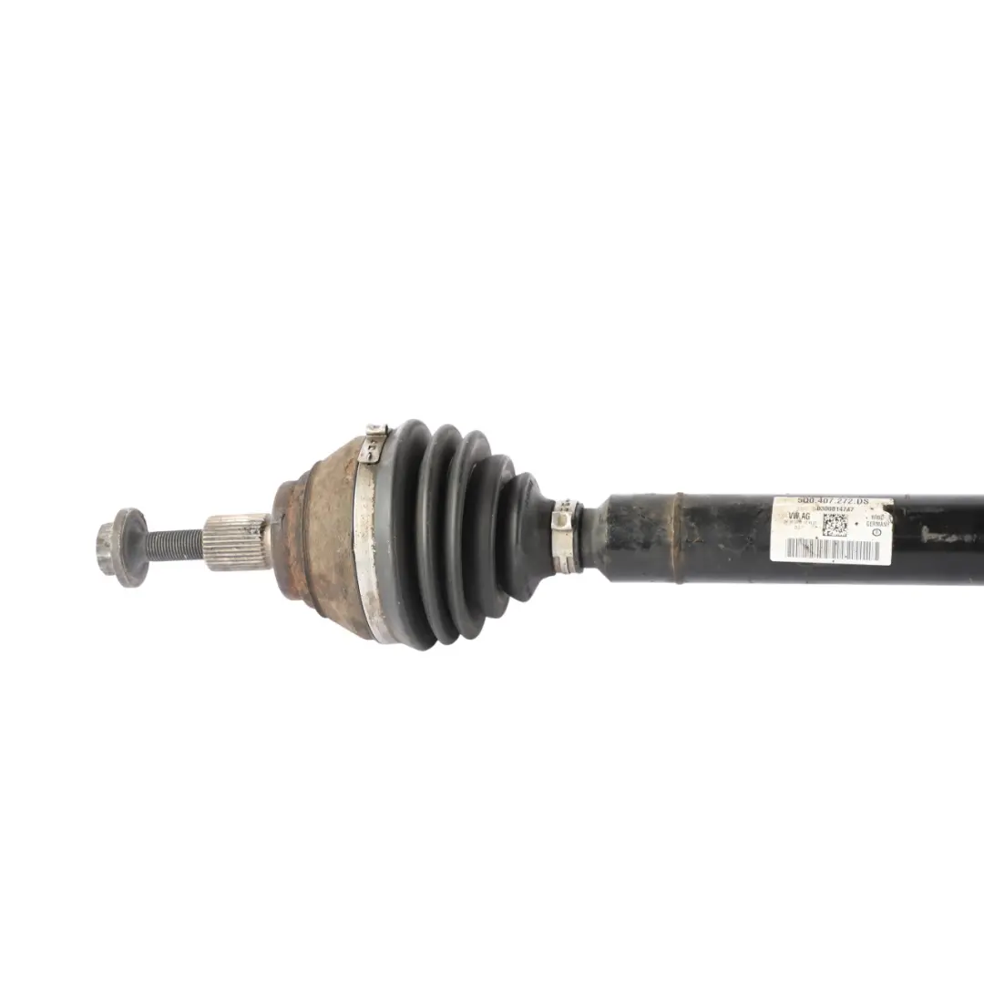 Mk3 Front Drive Shaft Right O/S 2.0 TFSI to Audi A3 8V VW Scirocco with Part number 5Q0407272DS Audi A3 8V VW Scirocco Mk3 Front Drive Shaft Right O/S 2.0 TFSI - SKU 5Q0407272DS - Part number 5Q0407272DS