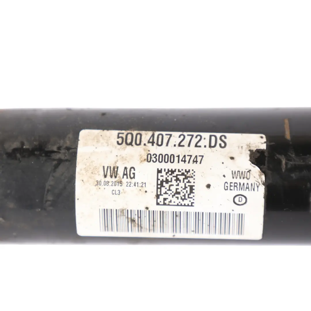 Audi A3 8V VW Scirocco Mk3 Front Drive Shaft Right O/S 2.0 TFSI - SKU 5Q0407272DS - Part number 5Q0407272DS