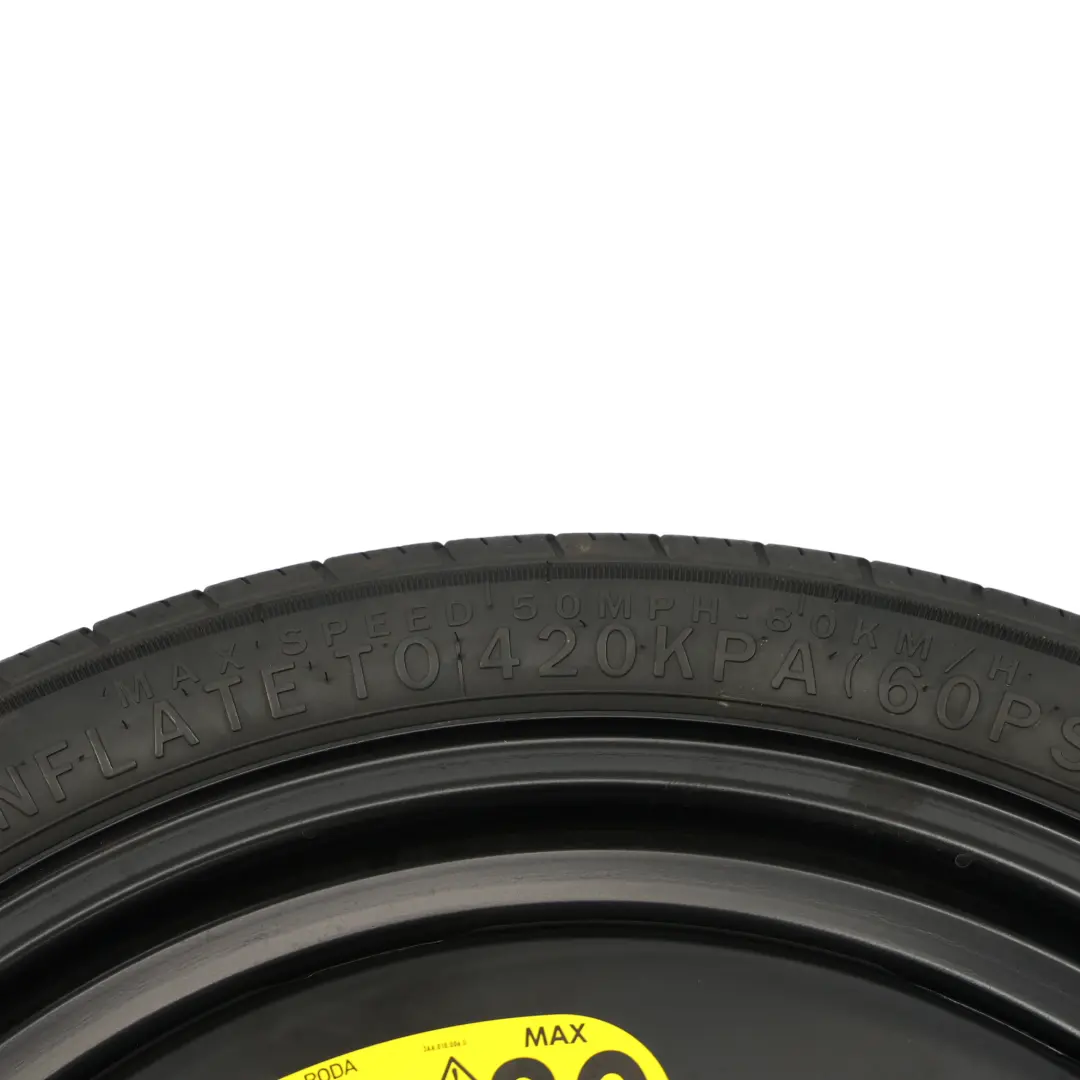 VW Golf CD Ruota Di Scorta R18 Pneumatico Linglong 3.5J 125/70 - SKU 5Q0601027BC - Numero di parte 5Q0601027BC