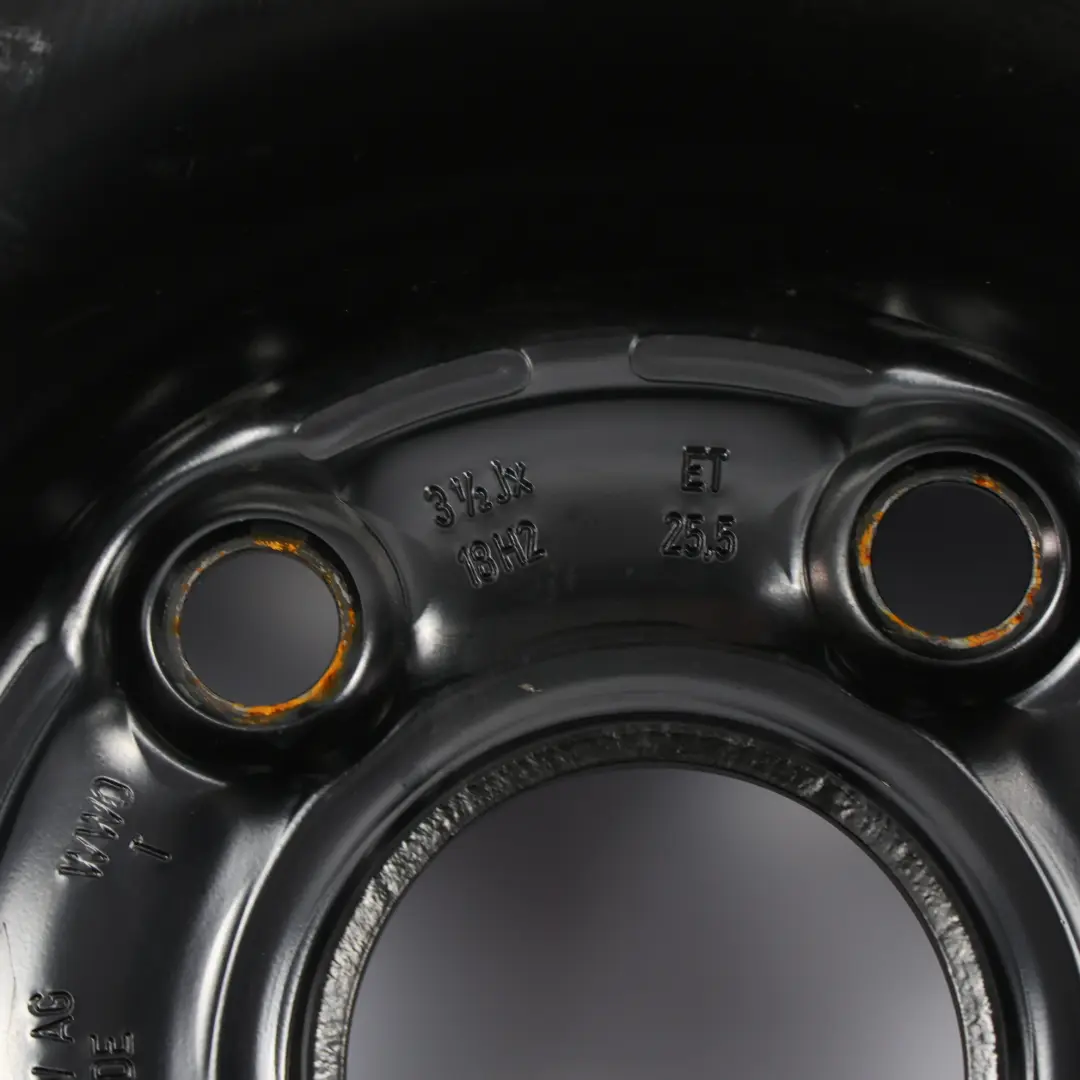 VW Golf CD Ersatzrad Stahl R18 Reifen Linglong 3.5J ET: 25.5 125/70 - SKU 5Q0601027BC - Teilenummer 5Q0601027BC