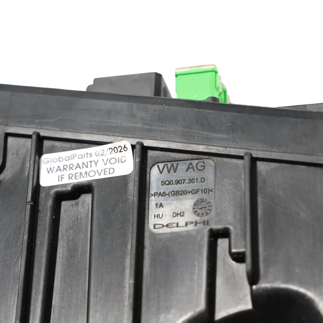 Mk3 3V Fuse Box Relay Control Unit Module to Skoda Superb with Part number 5Q0907361D Skoda Superb Mk3 3V Fuse Box Relay Control Unit Module - SKU 5Q0907361D - Part number 5Q0907361D