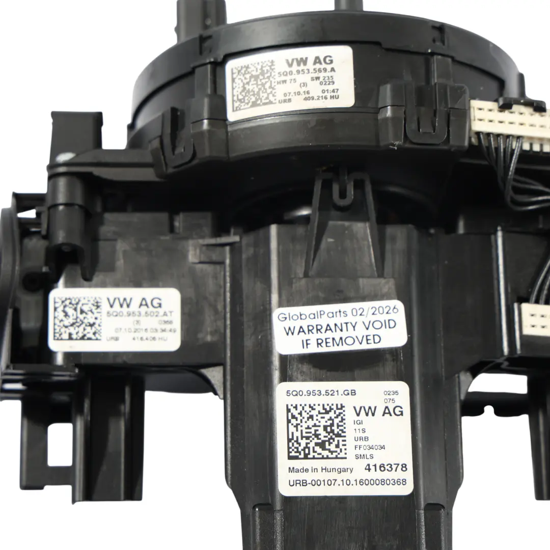 Mk3 3V Colonne Direction Essuie-Glace Indicateur Stalk pour Skoda Superb à propos du numéro de pièce 5Q0953521GB Skoda Superb Mk3 3V Colonne Direction Essuie-Glace Indicateur Stalk - SKU 5Q0953521GB - Numéro de pièce 5Q0953521GB