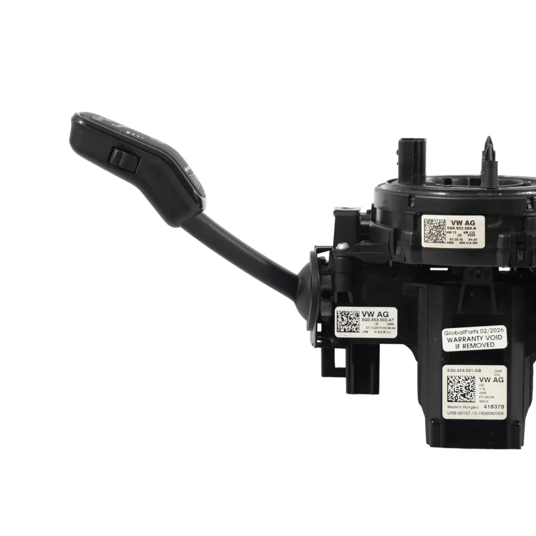 Skoda Superb Mk3 3V Steering Column Switch Wiper Indicator Stalk - SKU 5Q0953521GB - Part number 5Q0953521GB