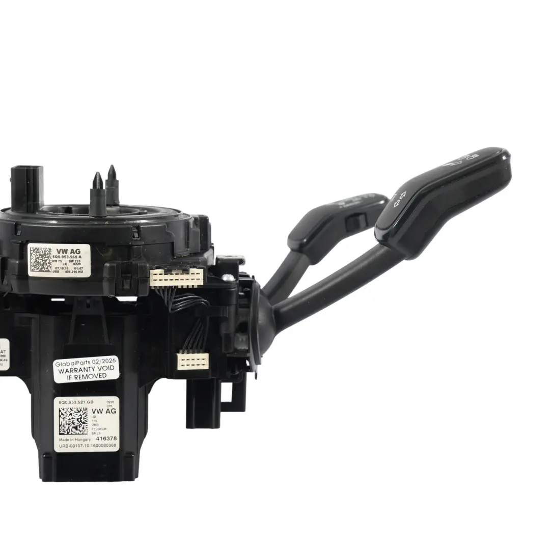 Mk3 3V Lenk Säule Schalter Wischer Blinker Stiel für Skoda Superb mit Teilenummer 5Q0953521GB Skoda Superb Mk3 3V Lenk Säule Schalter Wischer Blinker Stiel - SKU 5Q0953521GB - Teilenummer 5Q0953521GB