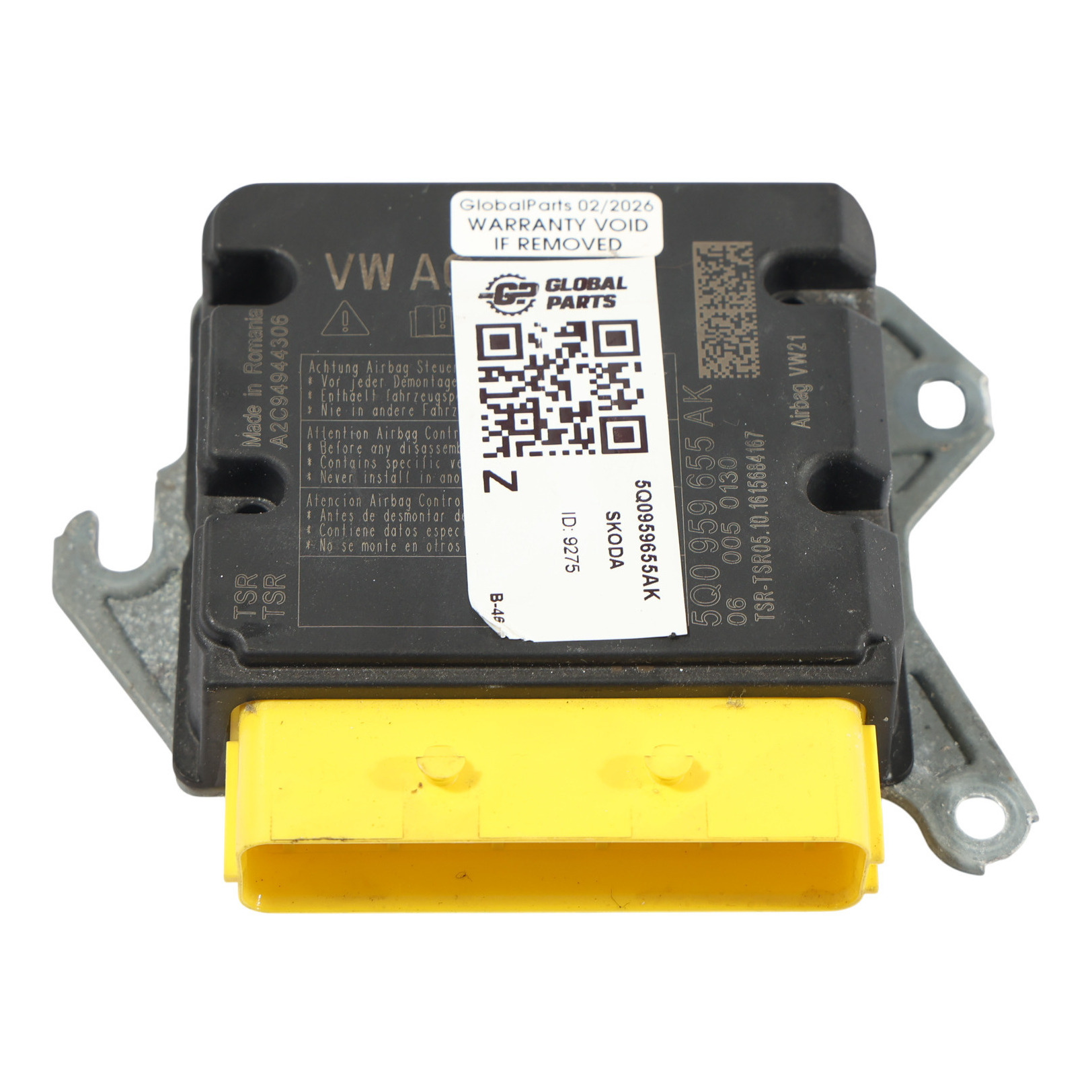 Skoda Superb Mk3 3V Air Module Control Unit ECU 5Q0959655AK