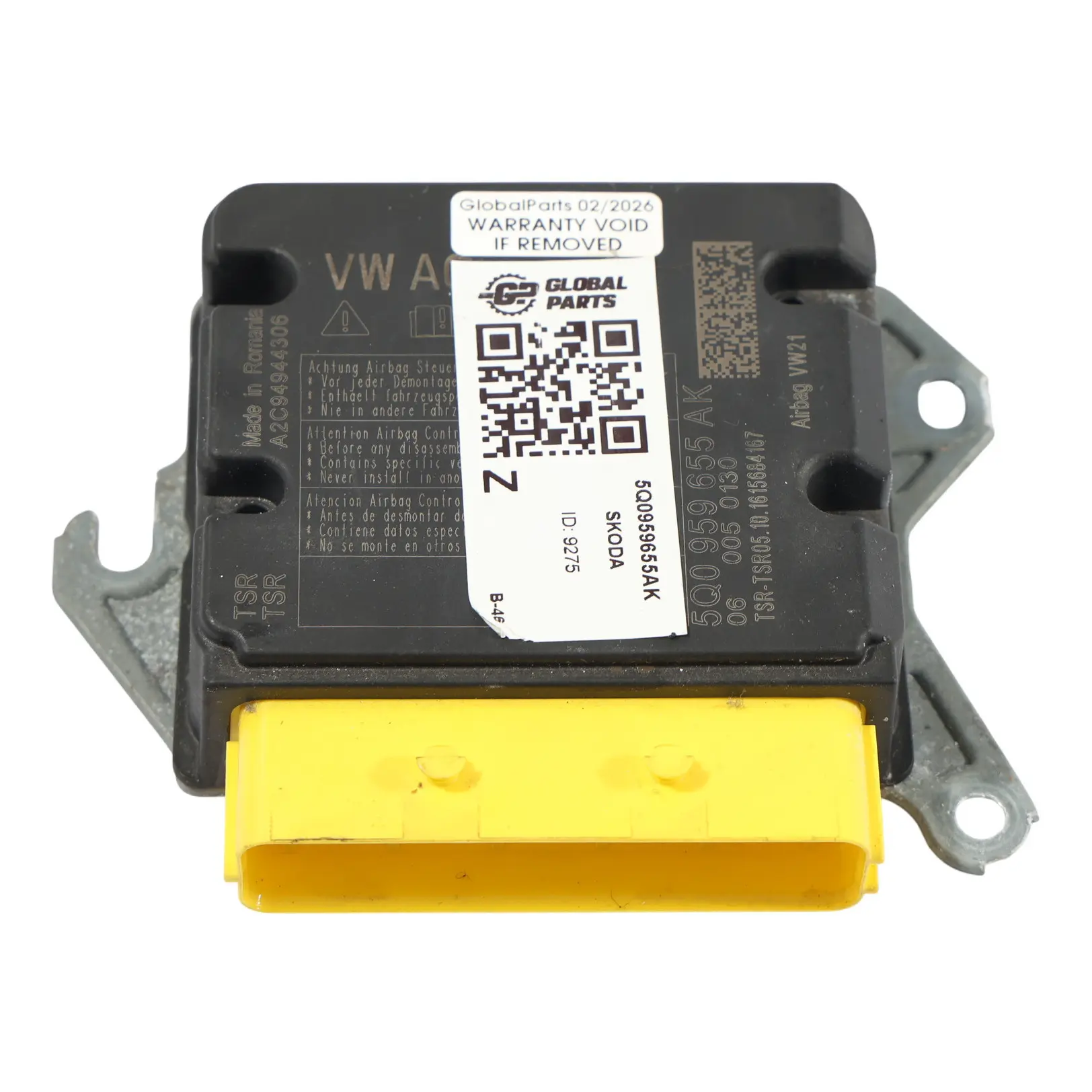 Skoda Superb Mk3 3V Unité De Commande Du Module D'Air ECU 5Q0959655AK