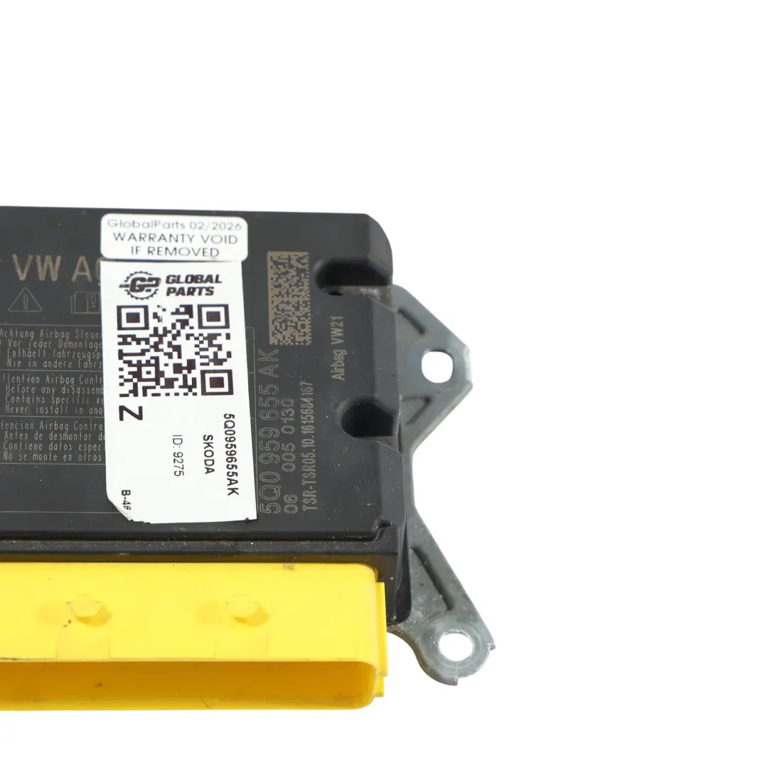 Mk3 3V Módulo De Aire Unidad De Control ECU para Skoda Superb con número de pieza 5Q0959655AK Skoda Superb Mk3 3V Módulo De Aire Unidad De Control ECU - SKU 5Q0959655AK - Número de pieza 5Q0959655AK