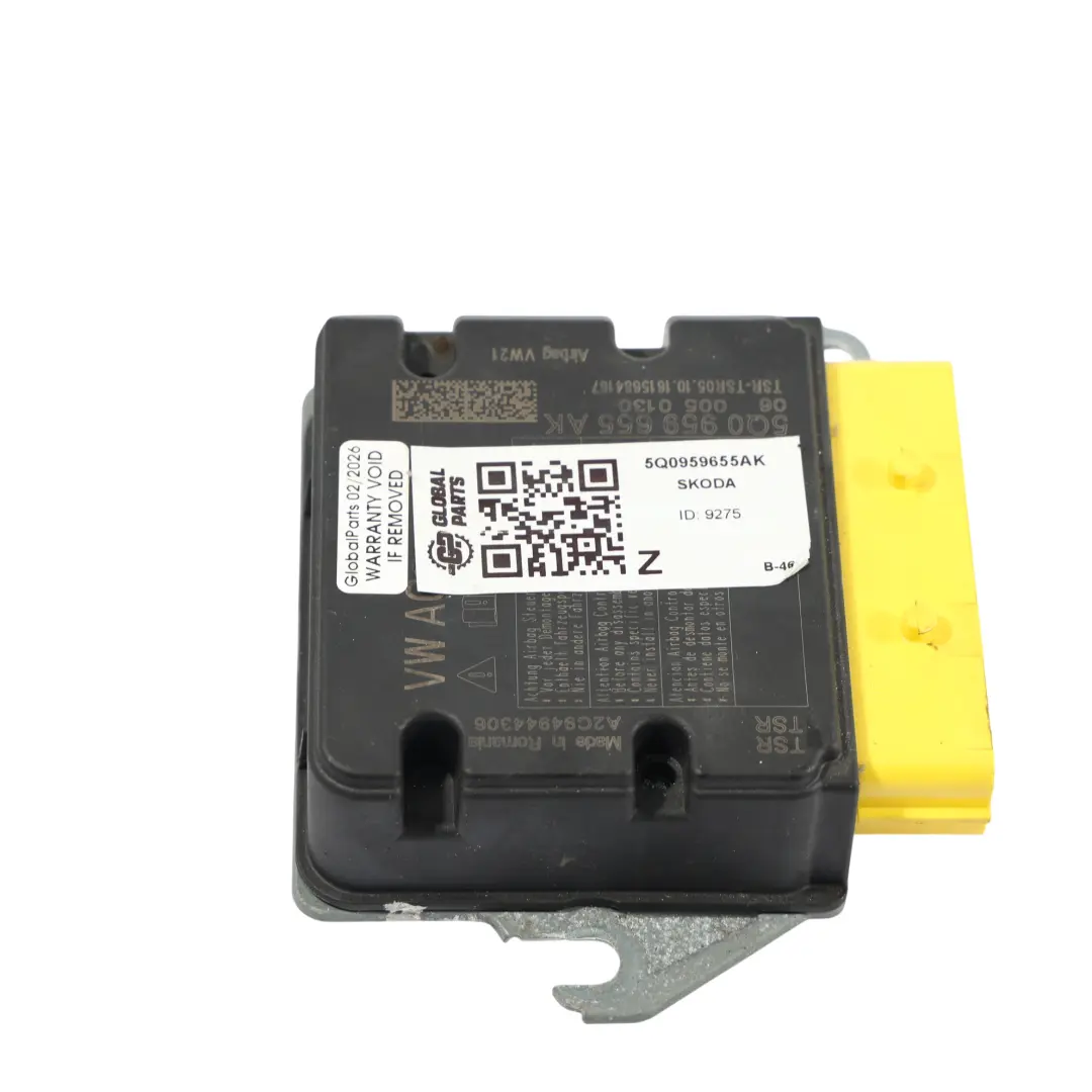 Skoda Superb Mk3 3V Aire Modul Steuer Gerät ECU - SKU 5Q0959655AK - Teilenummer 5Q0959655AK