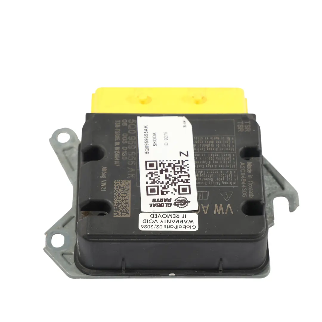 Mk3 3V Módulo De Aire Unidad De Control ECU para Skoda Superb con número de pieza 5Q0959655AK Skoda Superb Mk3 3V Módulo De Aire Unidad De Control ECU - SKU 5Q0959655AK - Número de pieza 5Q0959655AK