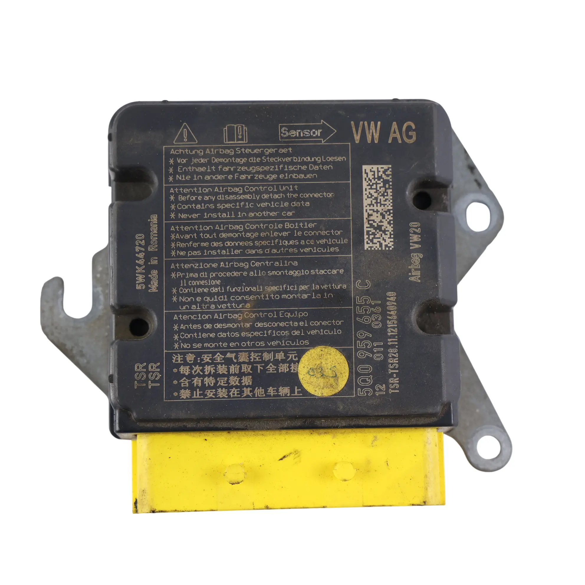 Volkswagen Golf Mk7 5G Impact Crash Air Module Sensor 5Q0959655C