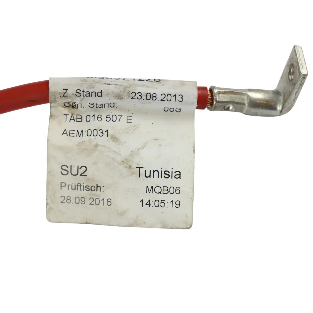 3V Borne De Câble De Câblage De Batterie Positive pour Skoda Superb à propos du numéro de pièce 5Q0971228 Skoda Superb 3V Borne De Câble De Câblage De Batterie Positive - SKU 5Q0971228 - Numéro de pièce 5Q0971228