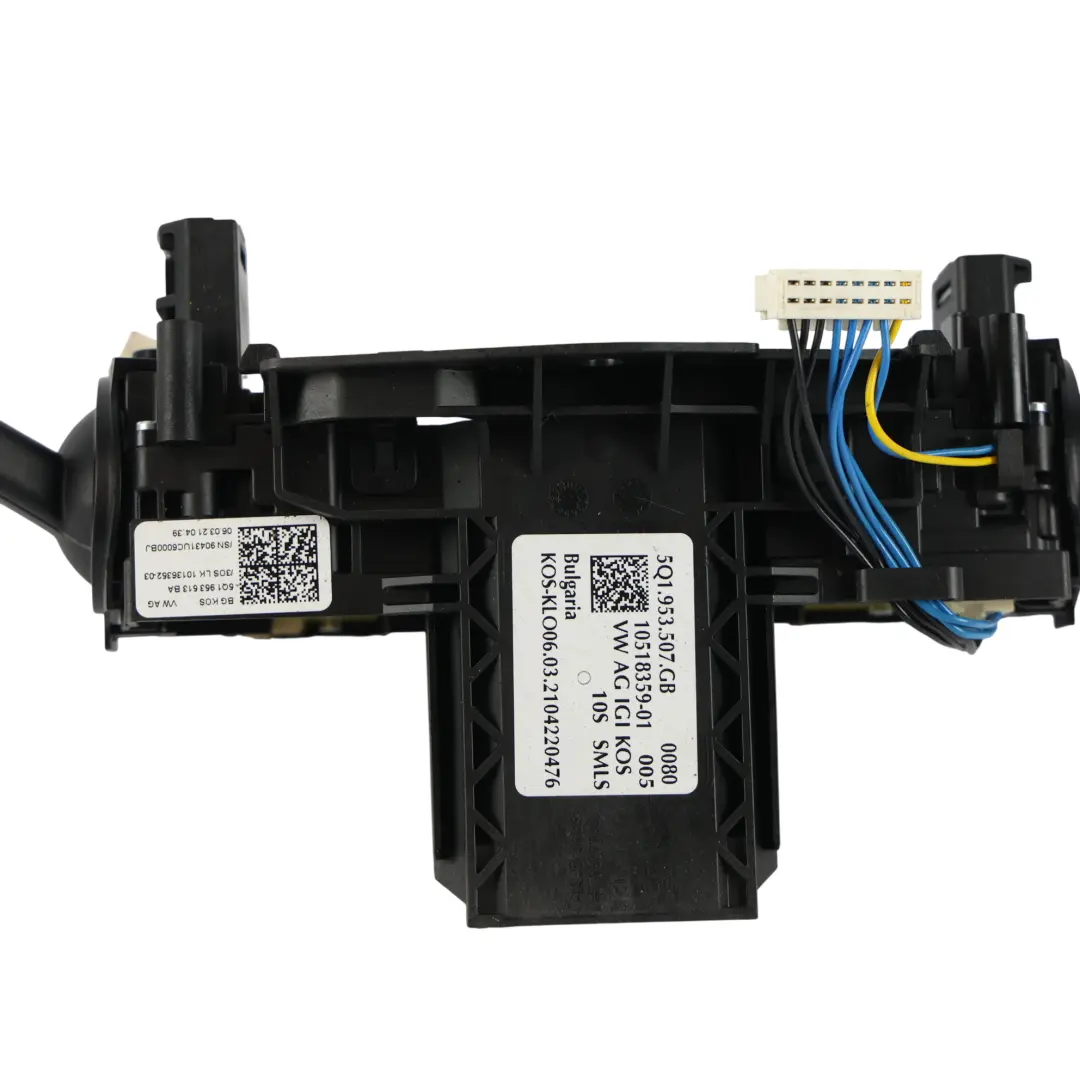 Steering Column Cluster Indicator Wiper Stalk to Volkswagen Golf CD1 with Part number 5Q1953507GB Volkswagen Golf CD1 Steering Column Cluster Indicator Wiper Stalk - SKU 5Q1953507GB - Part number 5Q1953507GB