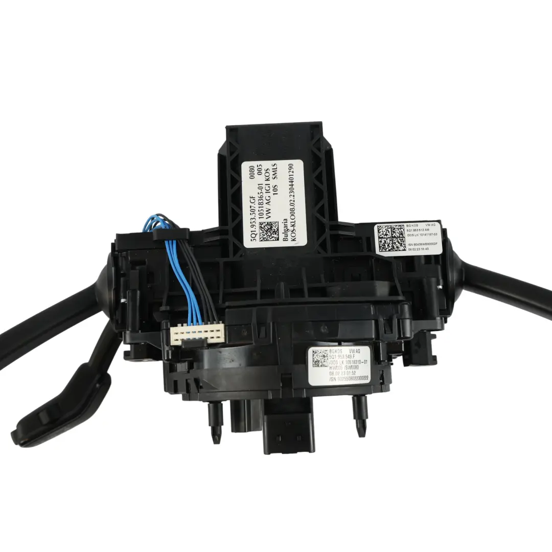 Skoda Octavia VRS Columna Dirección Interruptor Combinado - SKU 5Q1953507GF - Número de pieza 5Q1953507GF