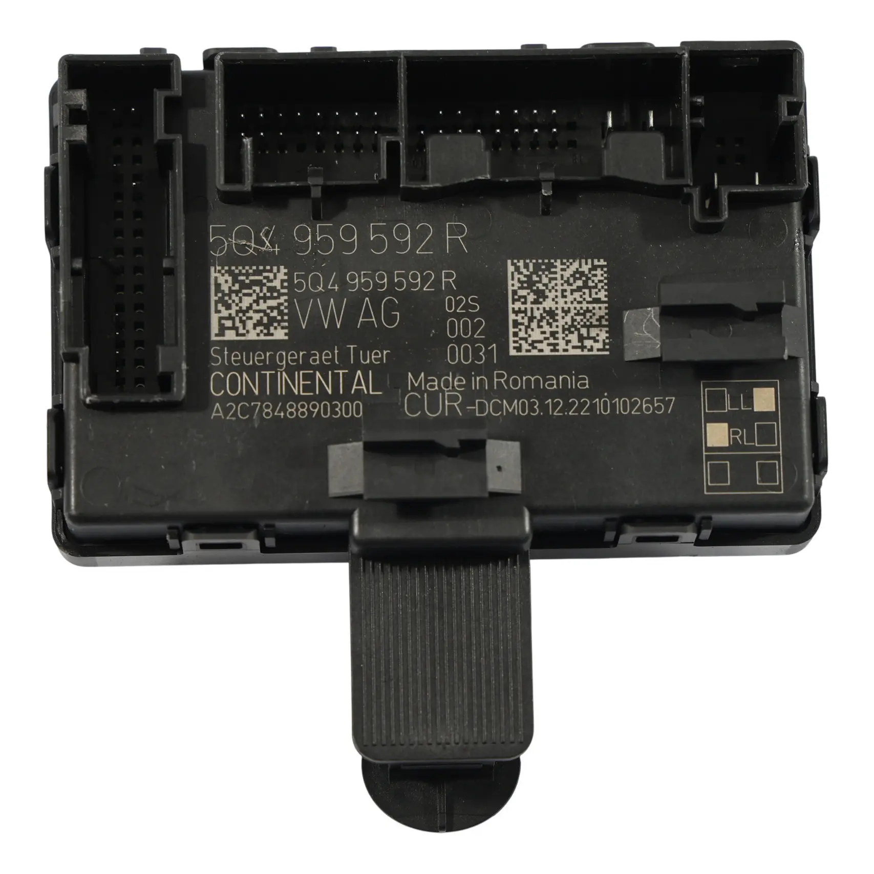 Skoda Octavia IV Modulo Porta Controllo Lato Passeggero Anteriore 5Q4959592R