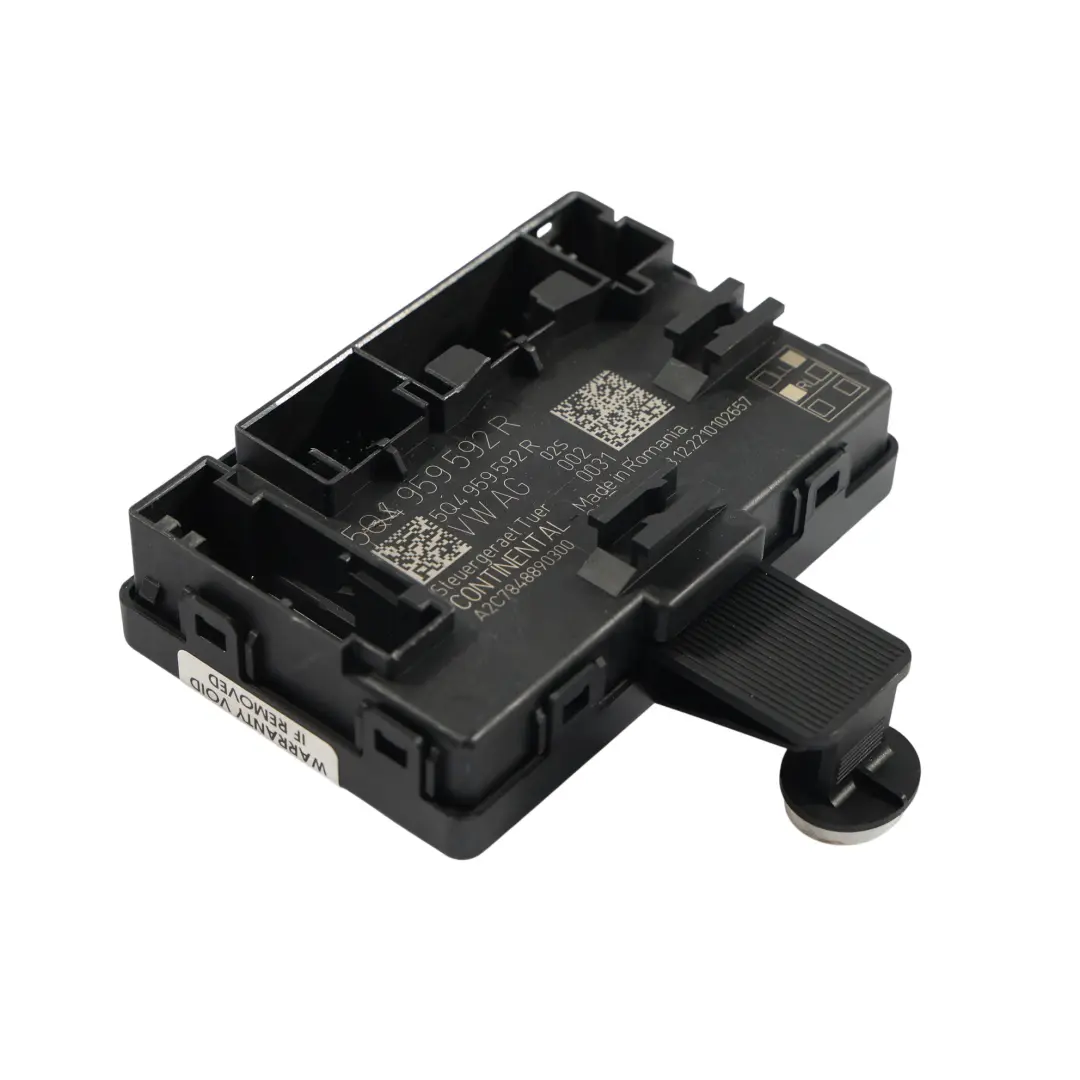 Tür Modul Steuergerät Beifahrerseite für Skoda Octavia IV mit Teilenummer 5Q4959592R Skoda Octavia IV Tür Modul Steuergerät Beifahrerseite - SKU 5Q4959592R - Teilenummer 5Q4959592R