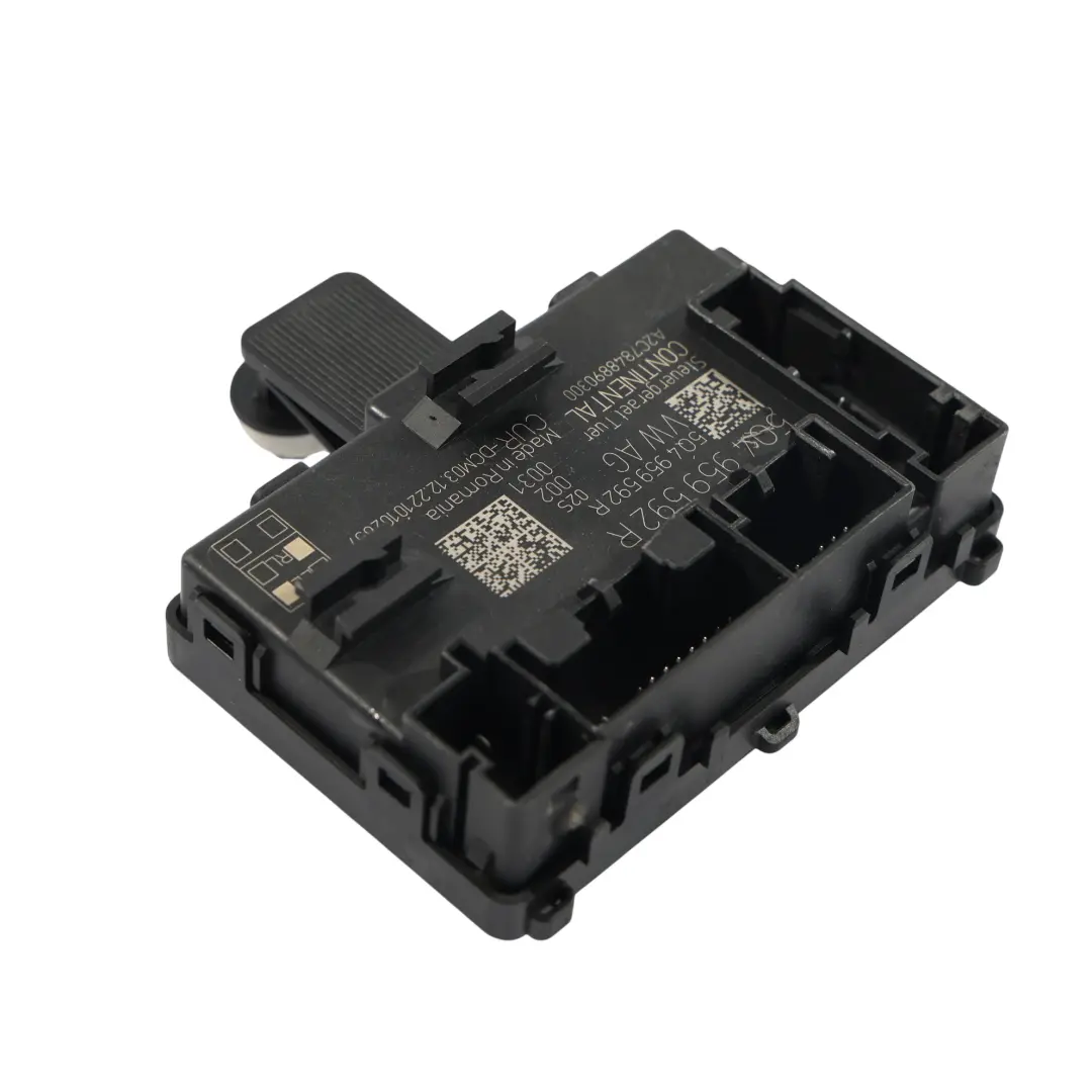 Skoda Octavia IV Unidad Control Módulo Puerta Lado Pasajero Delantero - SKU 5Q4959592R - Número de pieza 5Q4959592R