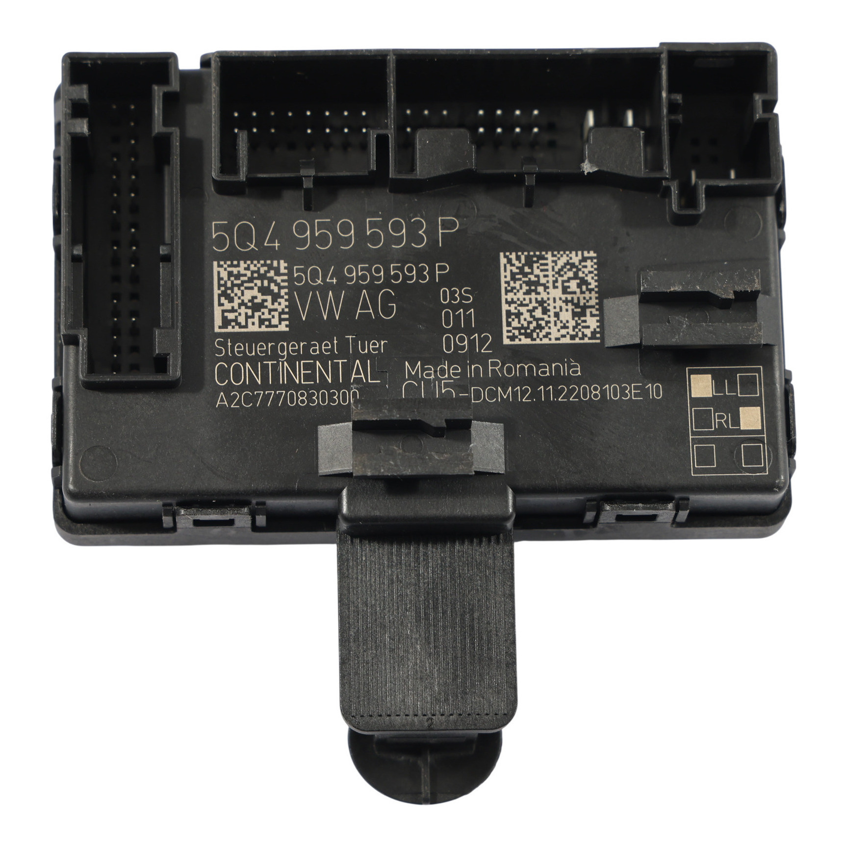 Skoda Octavia IV Door Module Control Unit Front Driver's Side Door ...