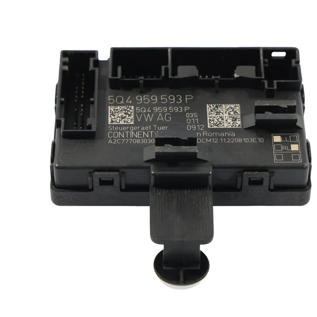 Skoda Octavia IV Modulo Di Controllo Porta Anteriore Lato Guidatore - SKU 5Q4959593P - Numero di parte 5Q4959593P