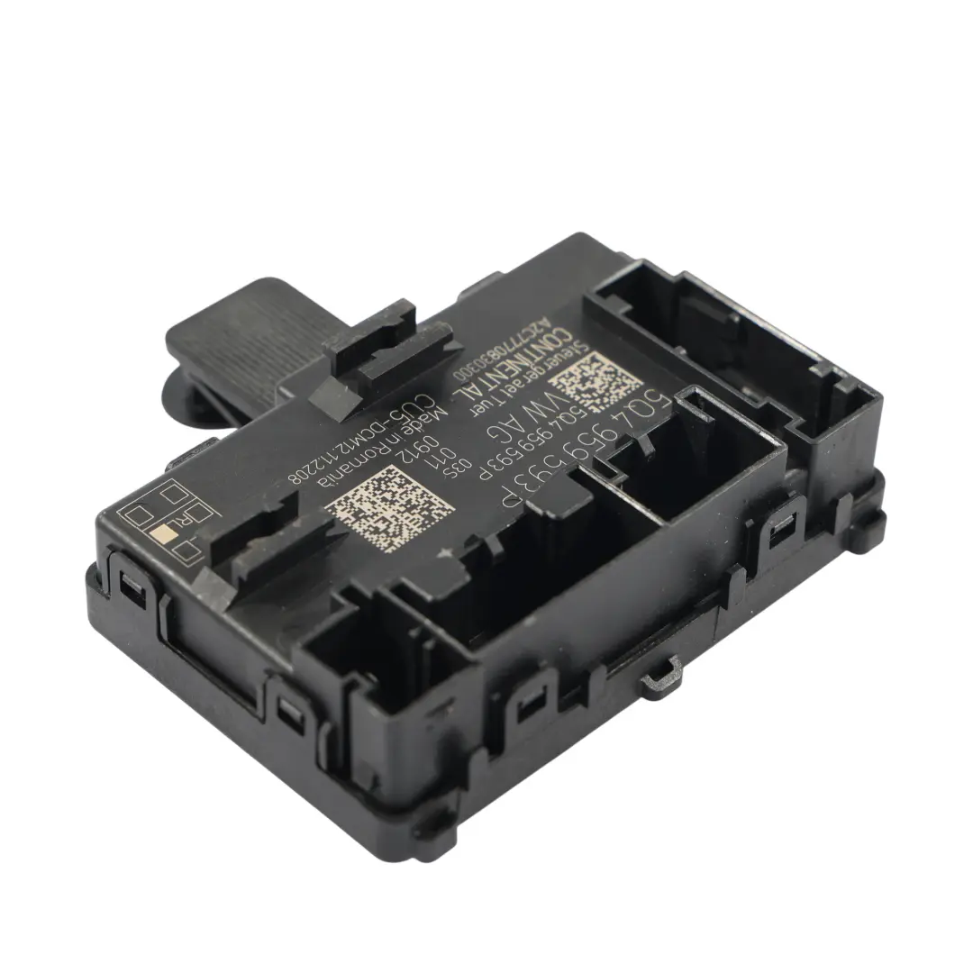 Door Module Control Unit Front Driver's Side Door to Skoda Octavia IV with Part number 5Q4959593P Skoda Octavia IV Door Module Control Unit Front Driver's Side Door - SKU 5Q4959593P - Part number 5Q4959593P
