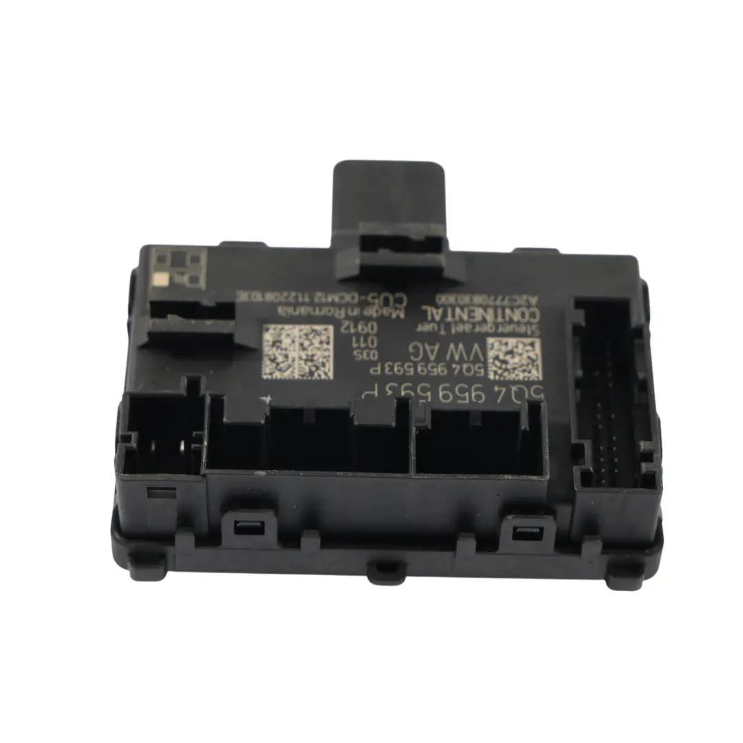 Skoda Octavia IV Türmodul Steuergerät Vordere Fahrerseite Tür - SKU 5Q4959593P - Teilenummer 5Q4959593P