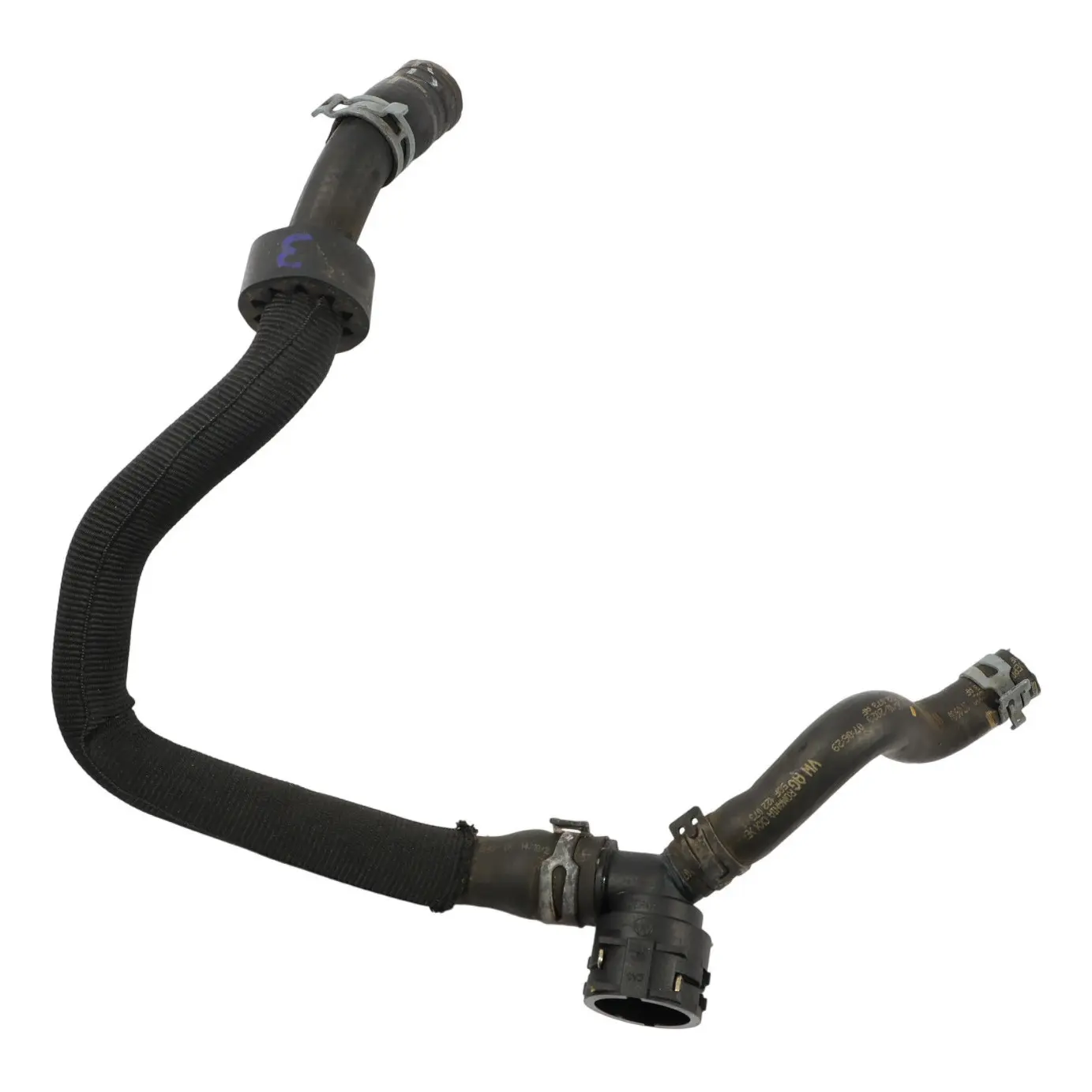 Audi Q3 F3 Engine Coolant Hose Line Tube 2.0 TDI 5QF122073AF