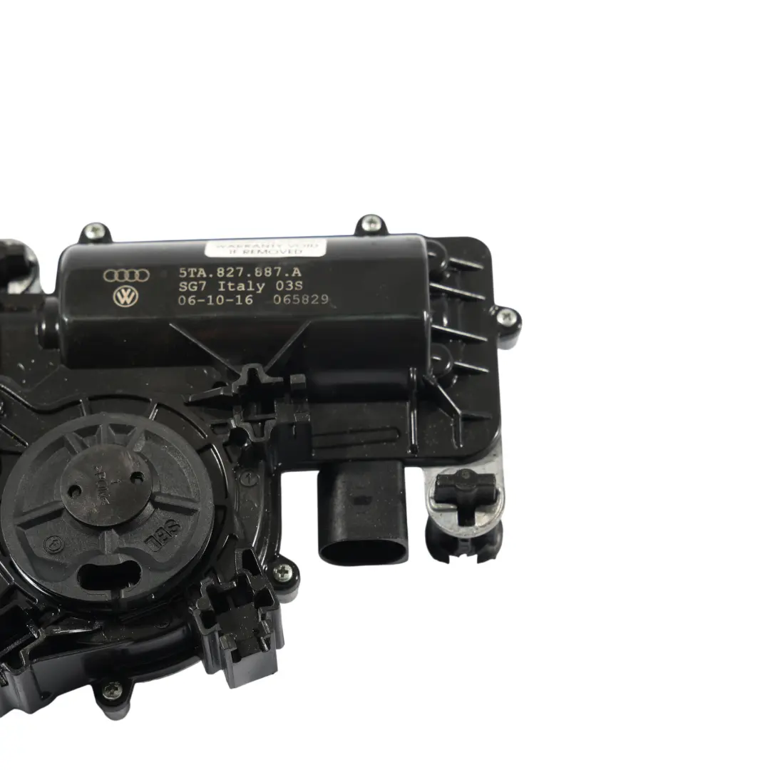 Mk3 Kofferraum Deckel Schloss Soft-Close Motor Aktuator für Skoda Superb mit Teilenummer 5TA827887A Skoda Superb Mk3 Kofferraum Deckel Schloss Soft-Close Motor Aktuator - SKU 5TA827887A - Teilenummer 5TA827887A