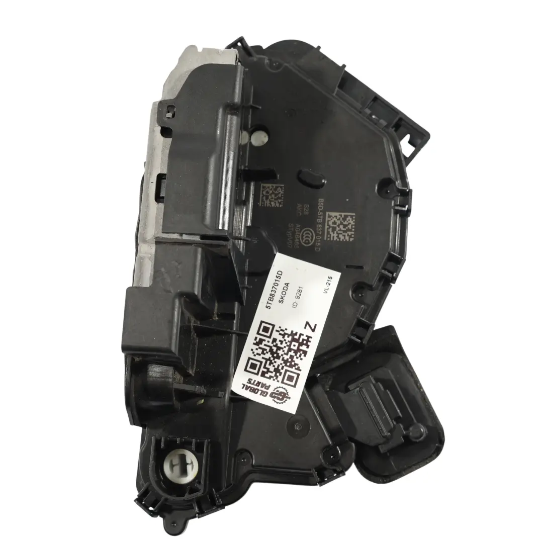 Skoda Octavia IV Türschloss Verriegelung Mechanismus Vorne Links - SKU 5TB837015D - Teilenummer 5TB837015D