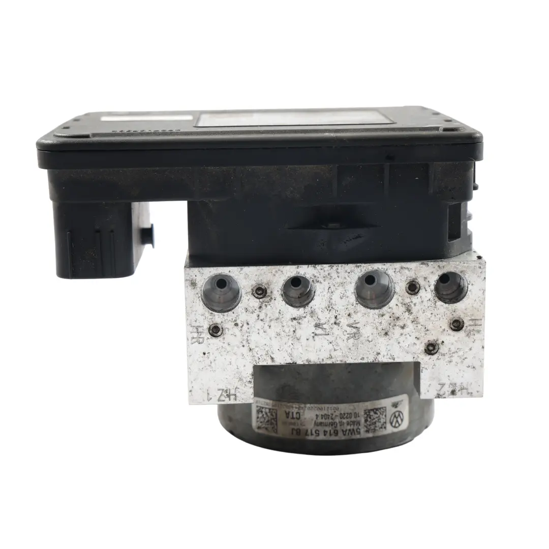Mk8 ABS Hydraulik Bremspumpe Steuermodul für Volkswagen Golf mit Teilenummer 5WA614517BJ Volkswagen Golf Mk8 ABS Hydraulik Bremspumpe Steuermodul - SKU 5WA614517BJ - Teilenummer 5WA614517BJ