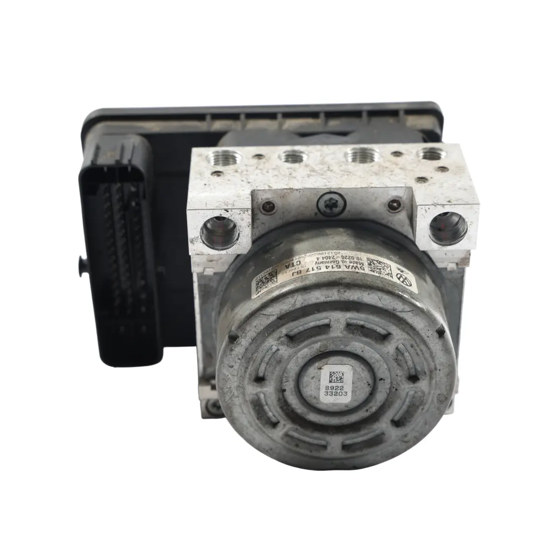 VW Volkswagen Golf Mk8 ABS Pump Hydraulic Brake Pump Control Module - SKU 5WA614517BJ - Part number 5WA614517BJ