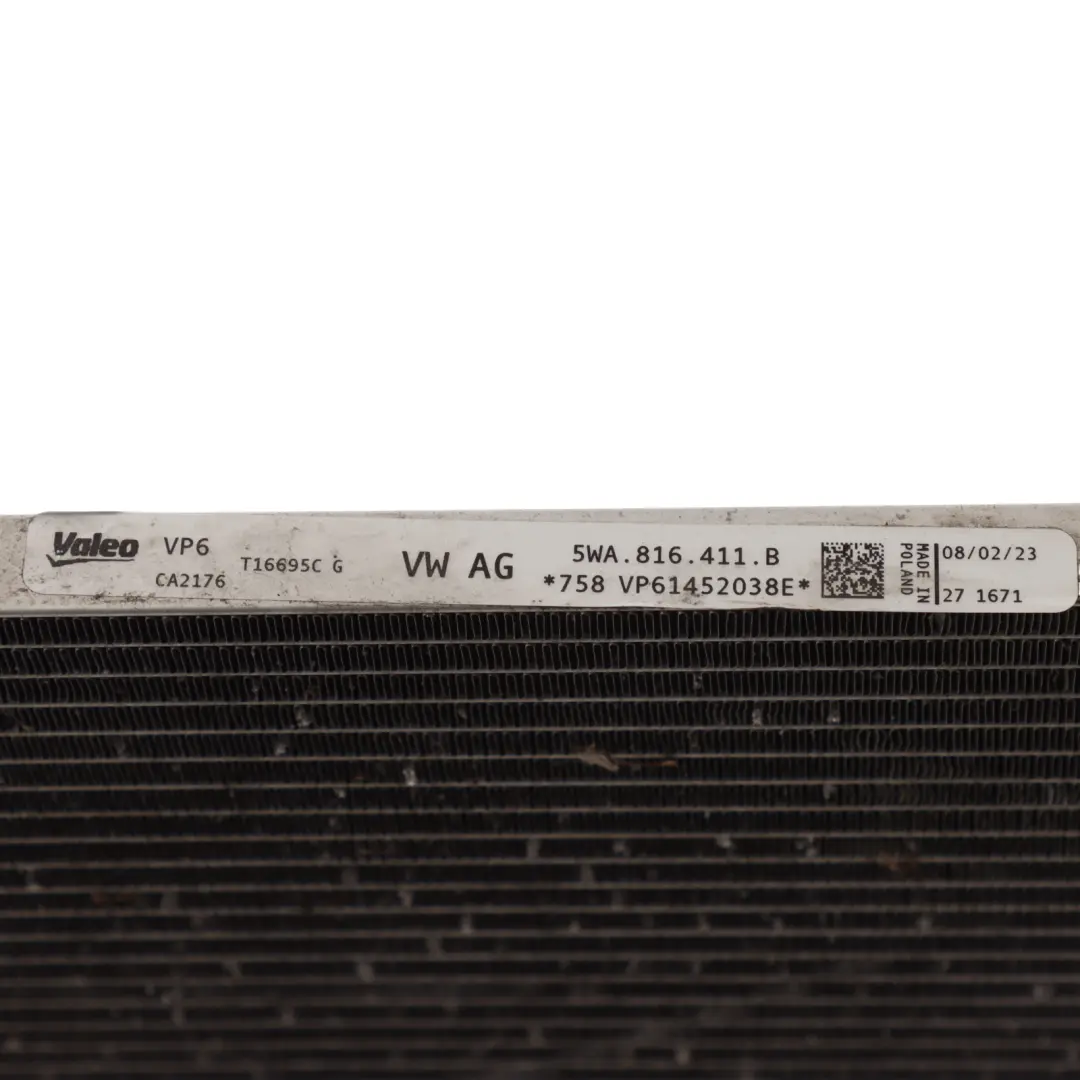 Conditioning Cooling Radiator Condenser A/C to Skoda Octavia IV Air with Part number 5WA816411B Skoda Octavia IV Air Conditioning Cooling Radiator Condenser A/C - SKU 5WA816411B - Part number 5WA816411B