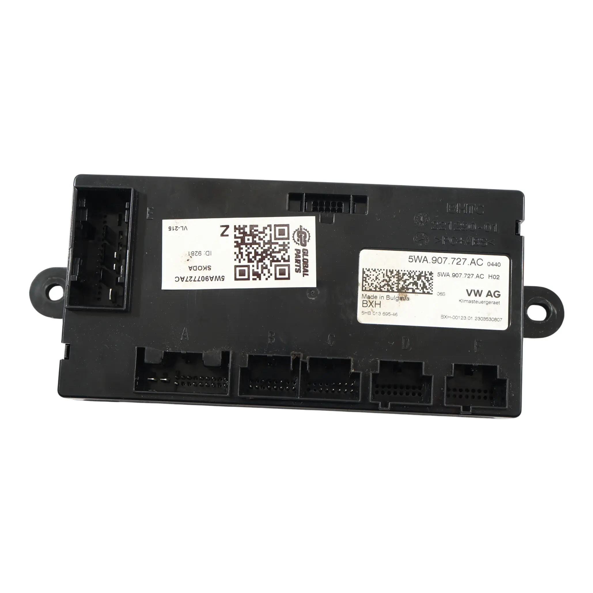 Skoda Octavia IV Module De Commande De Climatisation 5WA907727AC