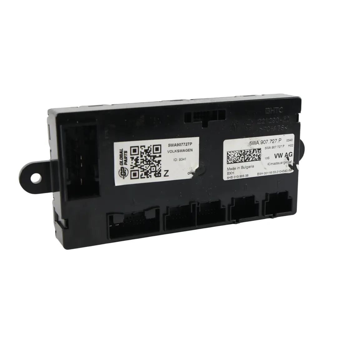 Volkswagen Skoda Octavia IV Módulo Control Climatización - SKU 5WA907727P - Número de pieza 5WA907727P