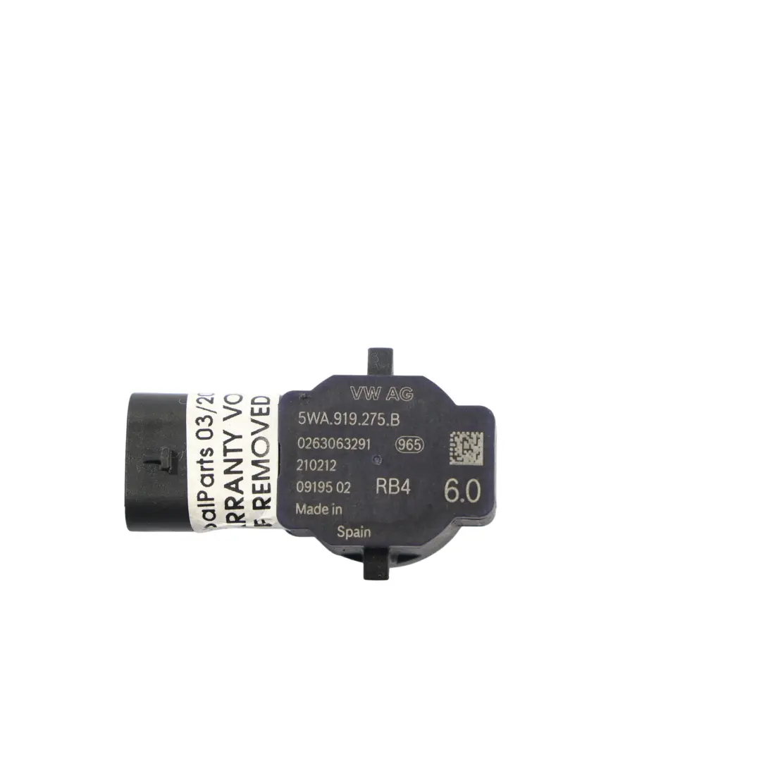 VW Golf Mk8 Audi A3 8Y Czujnik Parkowania PDC Czerwony Metaliczny C3J - SKU 5WA919275B-KIN - Numer Części 5WA919275B