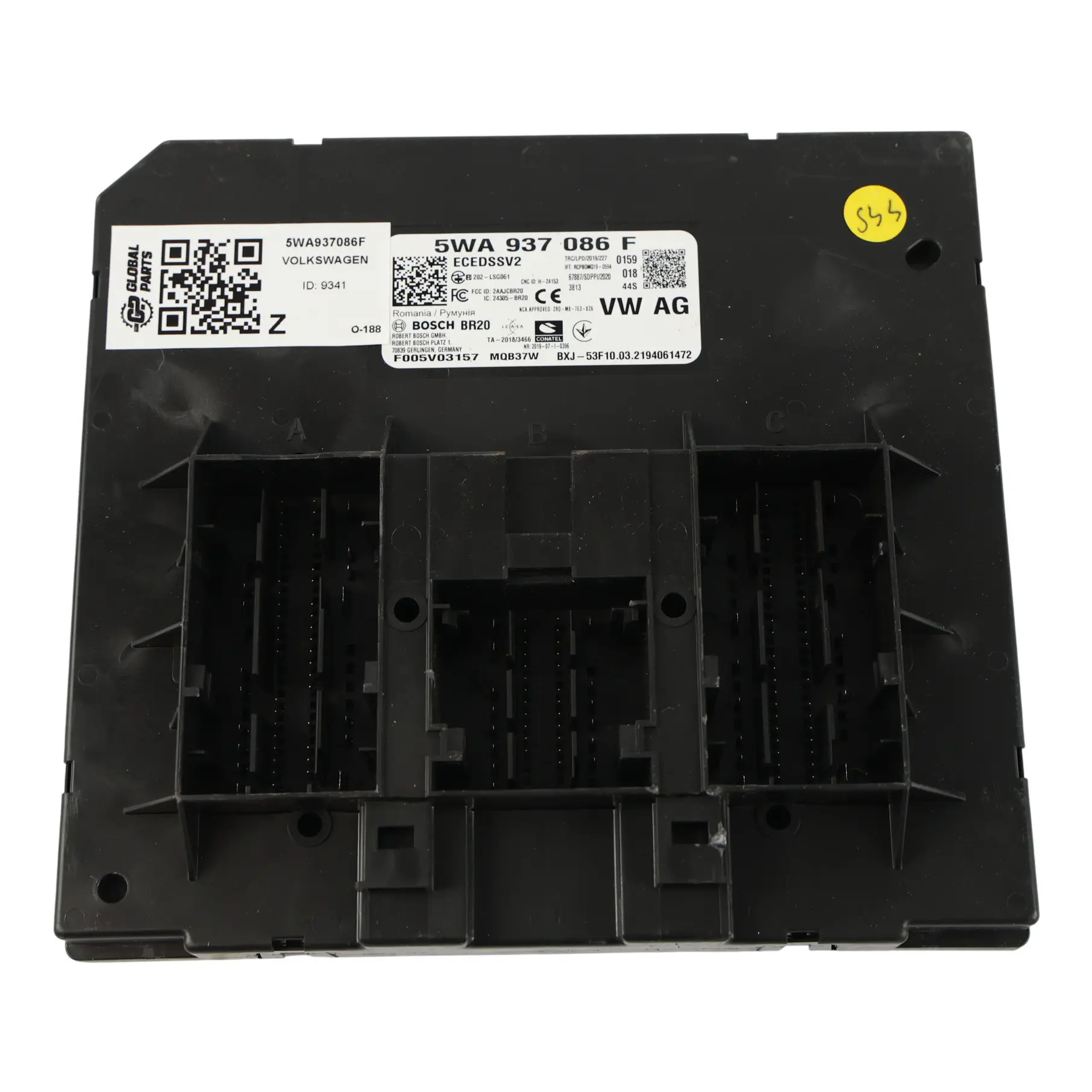 Volkswagen Golf Mk8 CD1 Module BCM Unité Contrôle Carrosserie ECU 5WA937086F