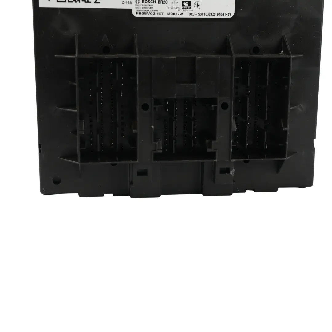 Volkswagen Golf Mk8 CD1 Módulo BCM Unidad Control Carrocería ECU - SKU 5WA937086F - Número de pieza 5WA937086F